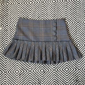 Plaid Mini Skirt | XOXO